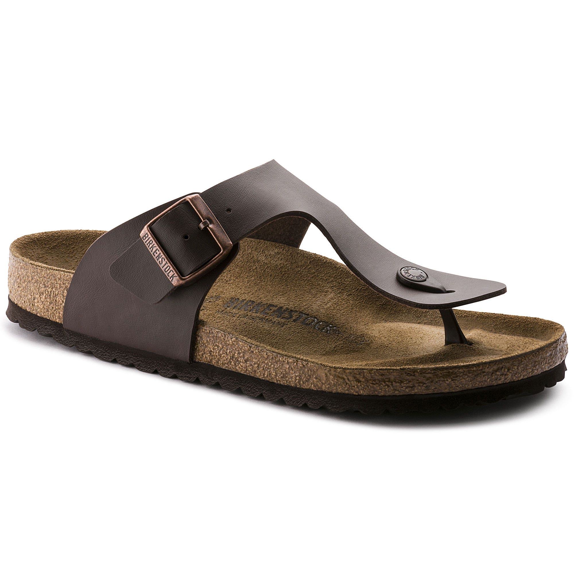 Birkenstock Ramses BF Regular Fit Heren Slippers - Brown - Maat 41