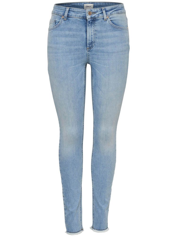 ONLY ONLBLUSH LIFE MID SK ANK RAW REA306 NOOS Dames Jeans - Maat M X L34
