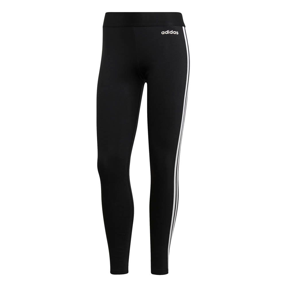 adidas W Essentials 3S Tight Dames Sportlegging - Black/White - Maat S