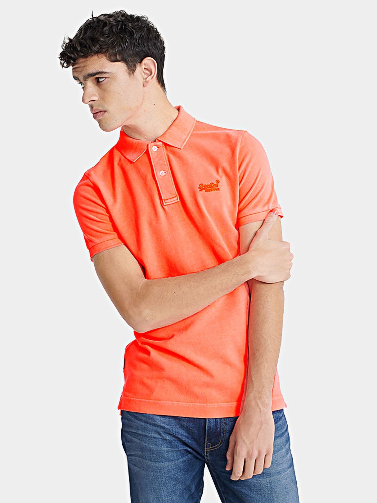 Superdry Vintage Destroy S/S Pique Polo