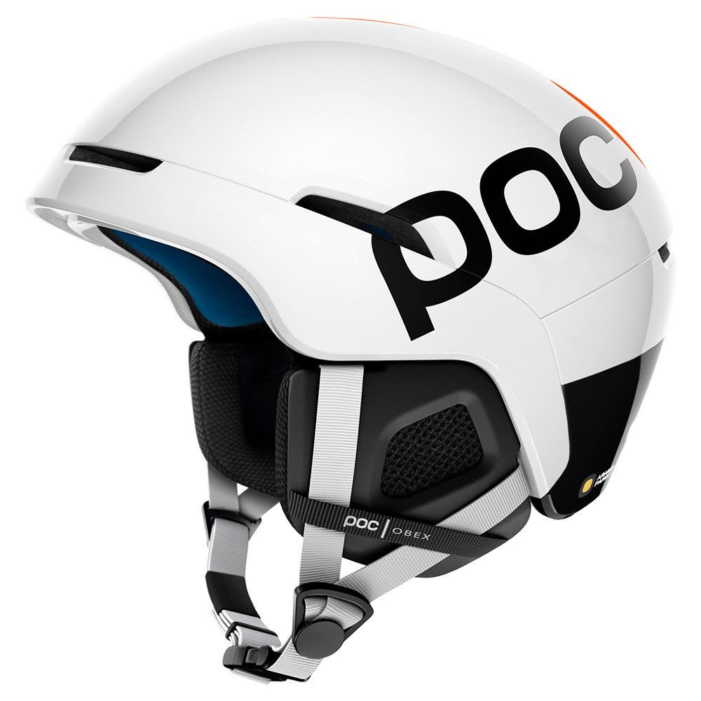Poc Obex Bc In White/orange