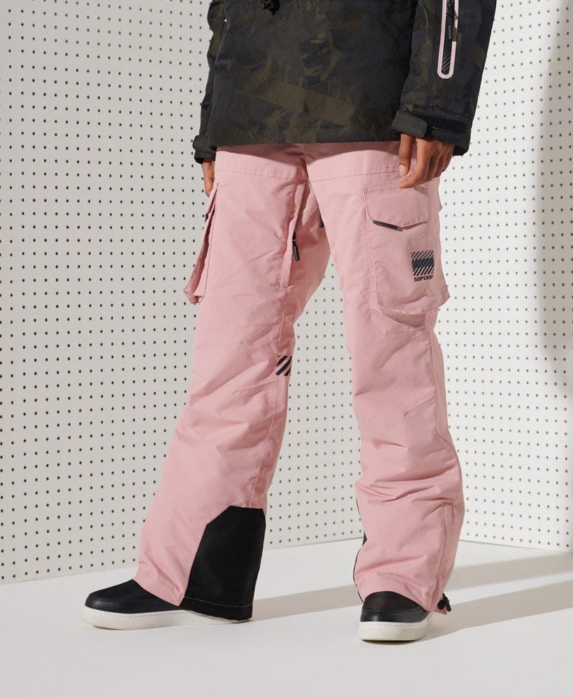 Superdry SP Snow Pants Wintersportbroek Dames - Maat L