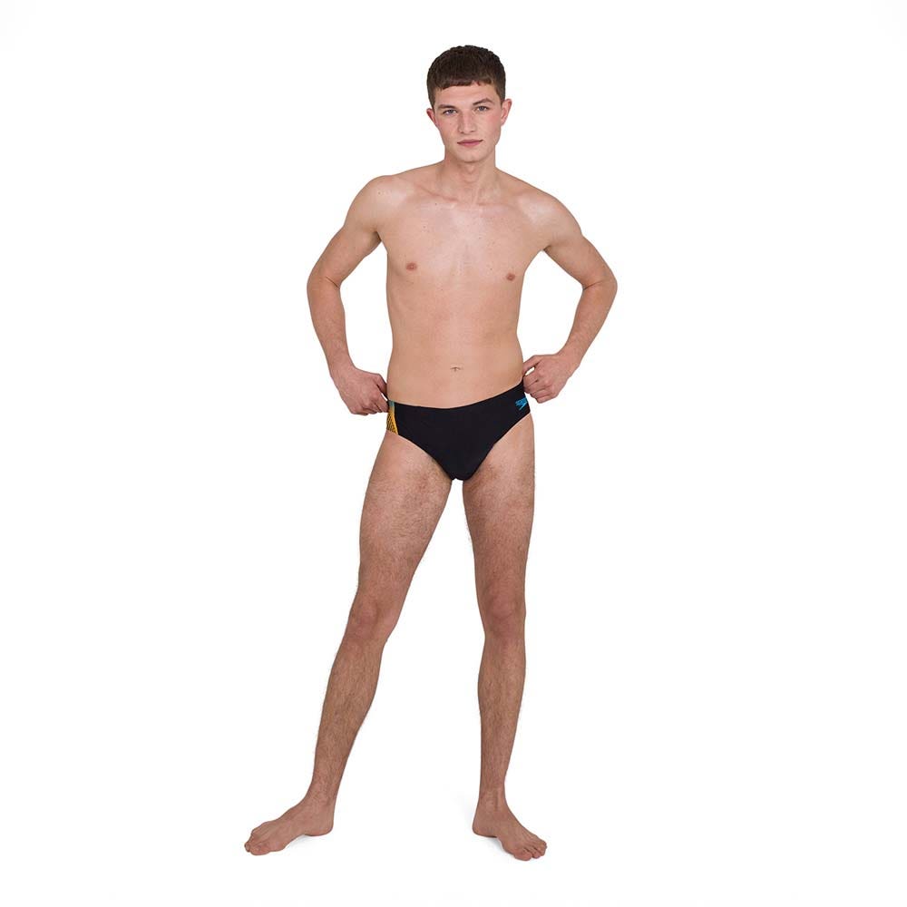 Speedo Zwembroek - Mannen - zwart,blauw,oranje