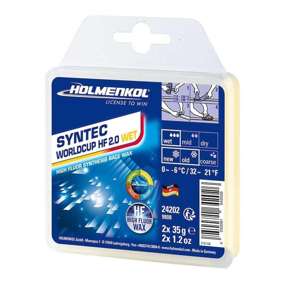 Holmenkol Syntec WorldCup HF 2.0 WET 2x35 gram