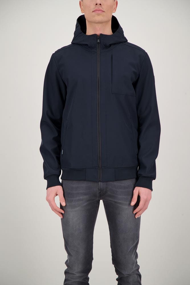 Airforce Softshell Jacket Dark Navy Blue