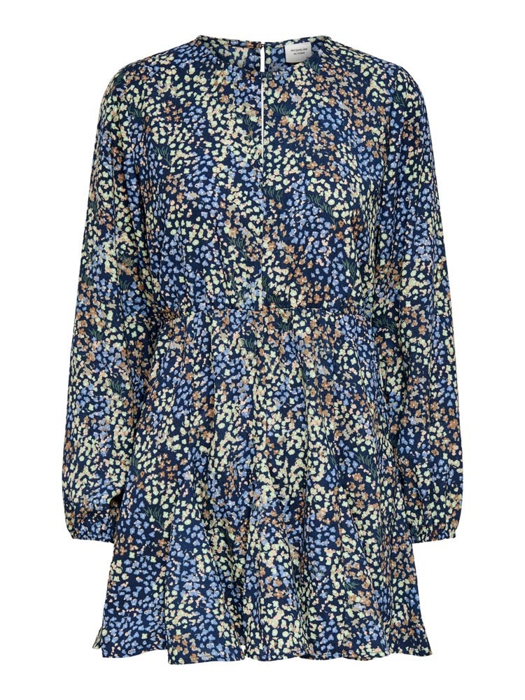 Jacqueline De Yong Jdymia L/s Short Dress Wvn - 40