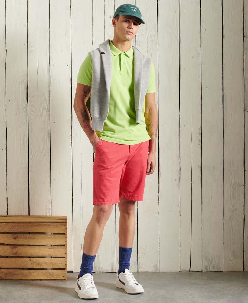 Superdry S/s Vintage Destroyed Polo - S