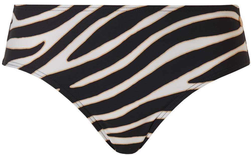 midi bikini brief zebra maat 44