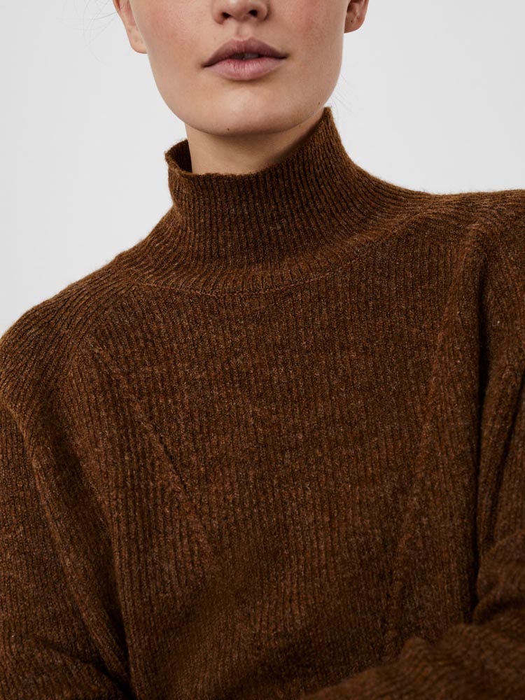 Vero Moda Vmragnhild Ls Highneck Blouse - Xl