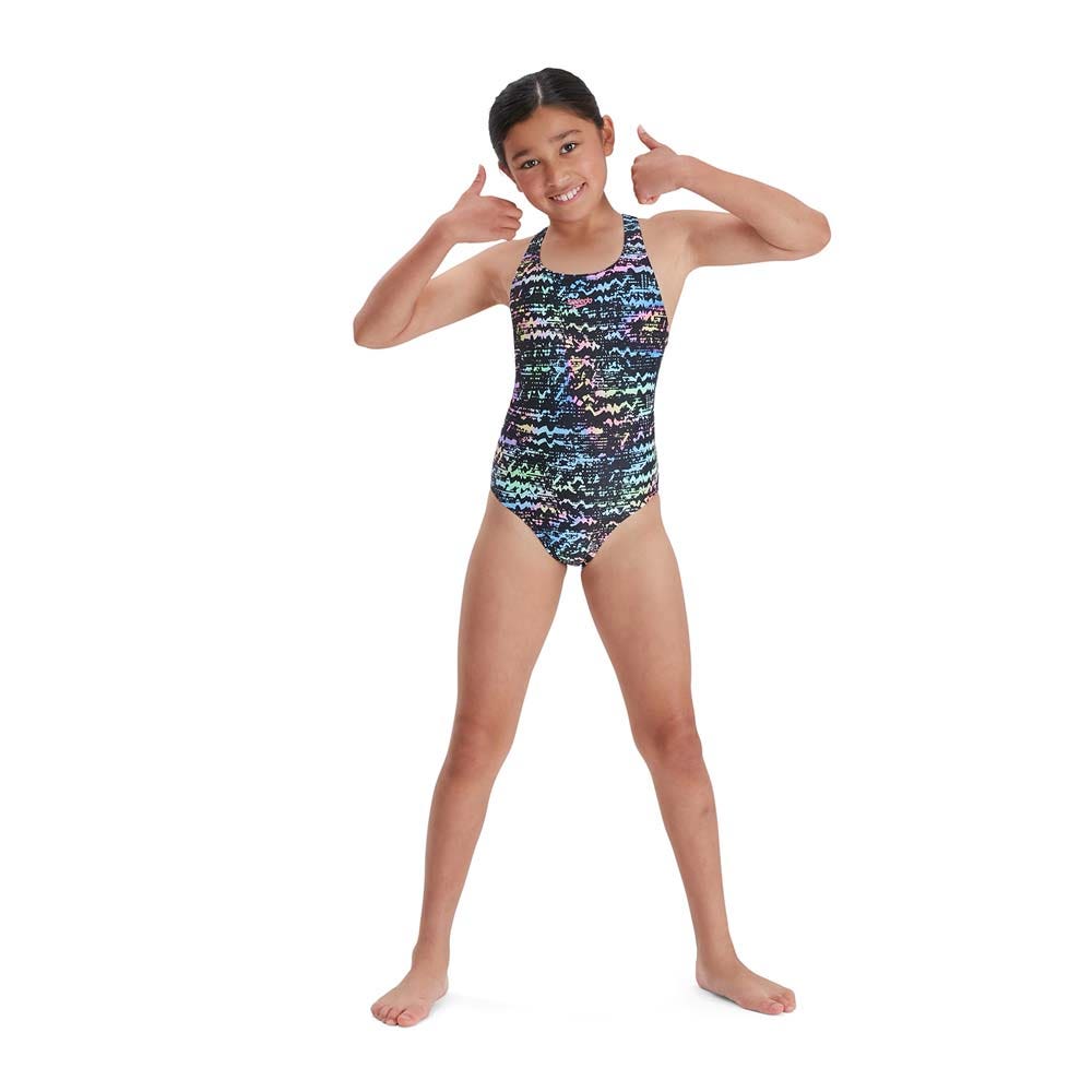 Speedo Allover Medalist Badpak Meisjes