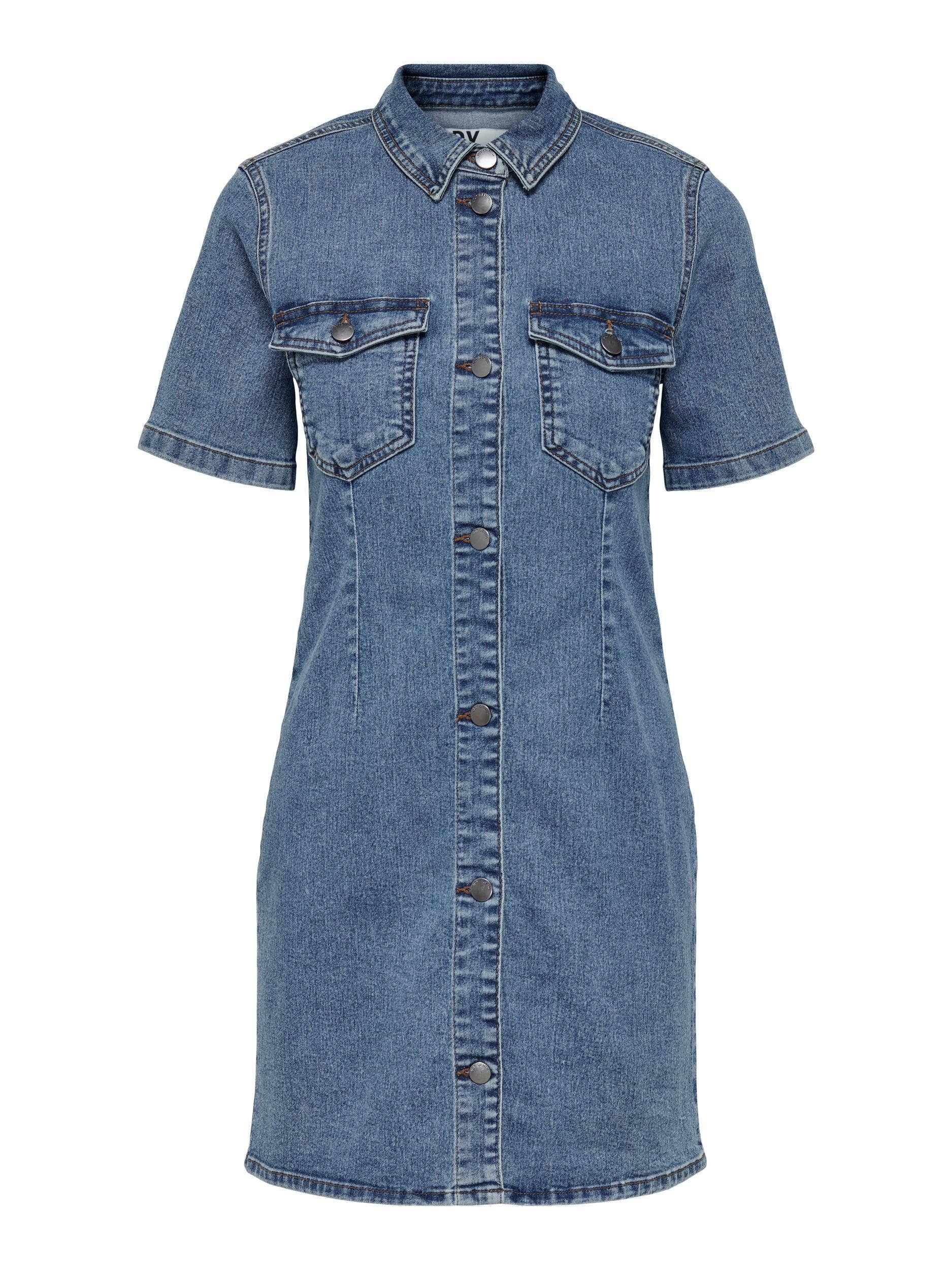 JdY JDYNEWSANNA SS  DRESS MIX  DNM Dames Jurk - Maat M