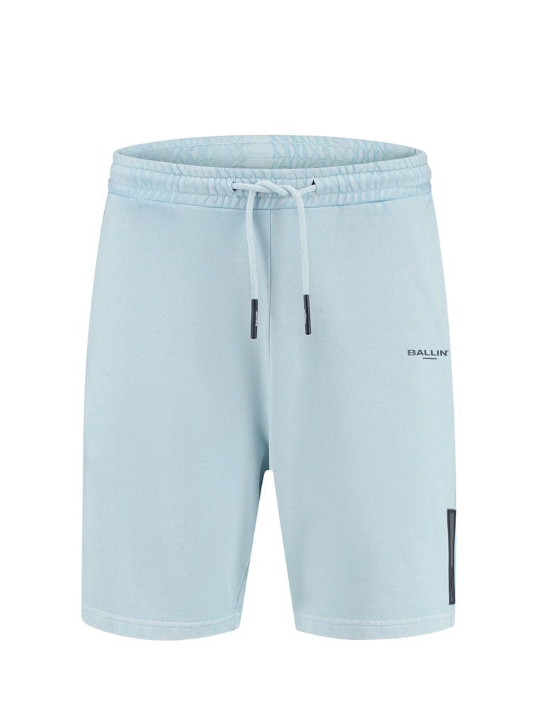 Ballin Amsterdam -  Heren Regular Fit   Korte Broek  - Blauw - Maat M
