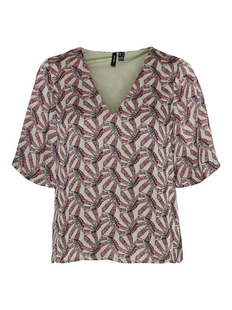 Vero Moda Zelda Top 2/4 V-hals Top Woven