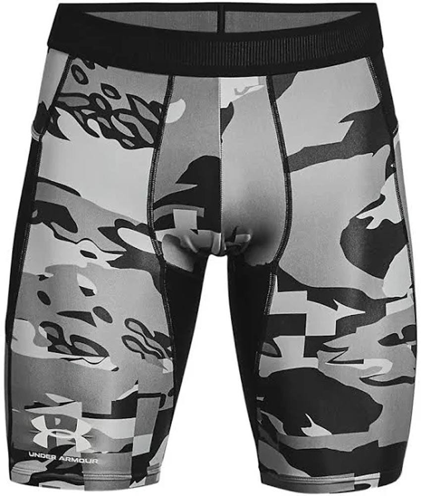 Lange herenshorts UA Iso-Chill Compression Print