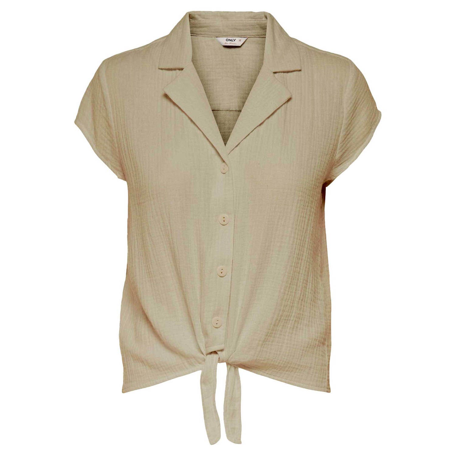 Only Thyra Capsleeve Knot Shirt