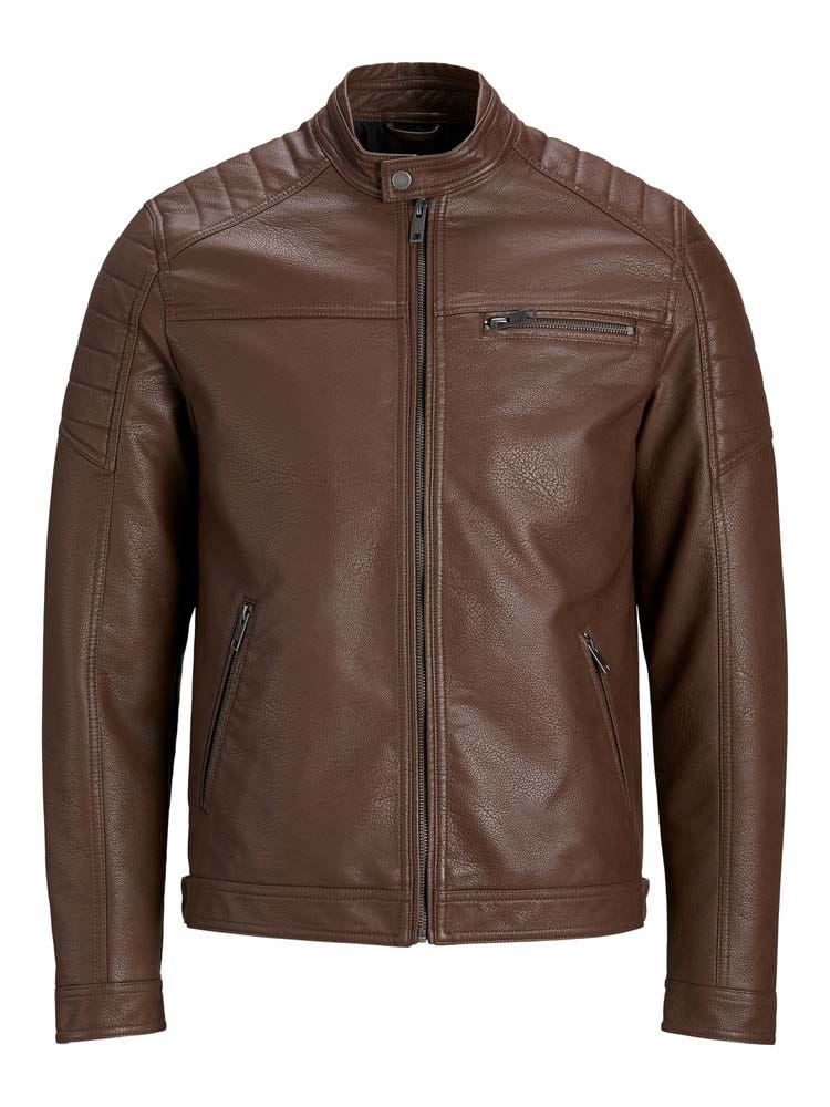 Leren Jas Jack & Jones  JJEROCKY JACKET