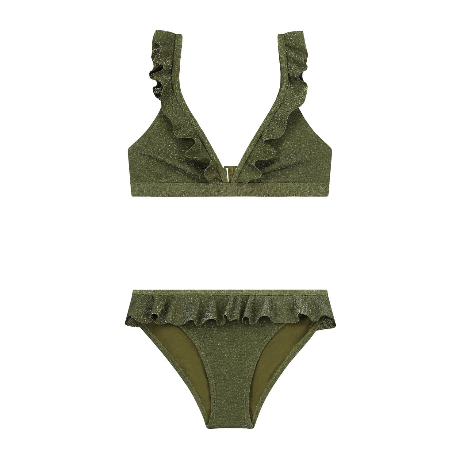 SHIWI Bella SICILY GLITTER Meisjes Bikini Groen - maat 140