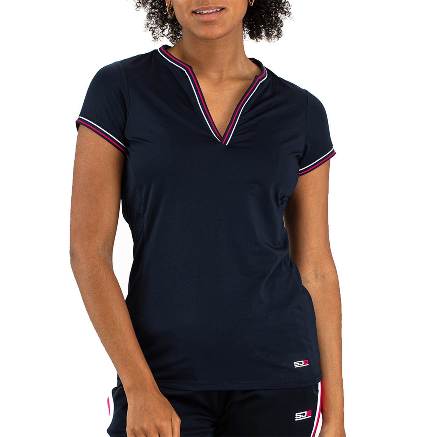 Sjeng Sports Dames Shirt Lady Tee Diva Blauw - M