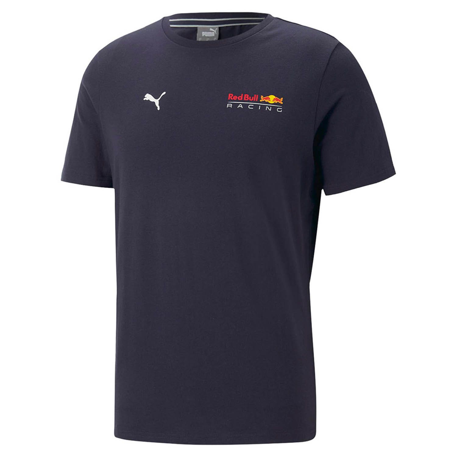 PUMA - Red Bull Racing Essentials Kids Sm Logo Tee - Night Sky - Maat 164