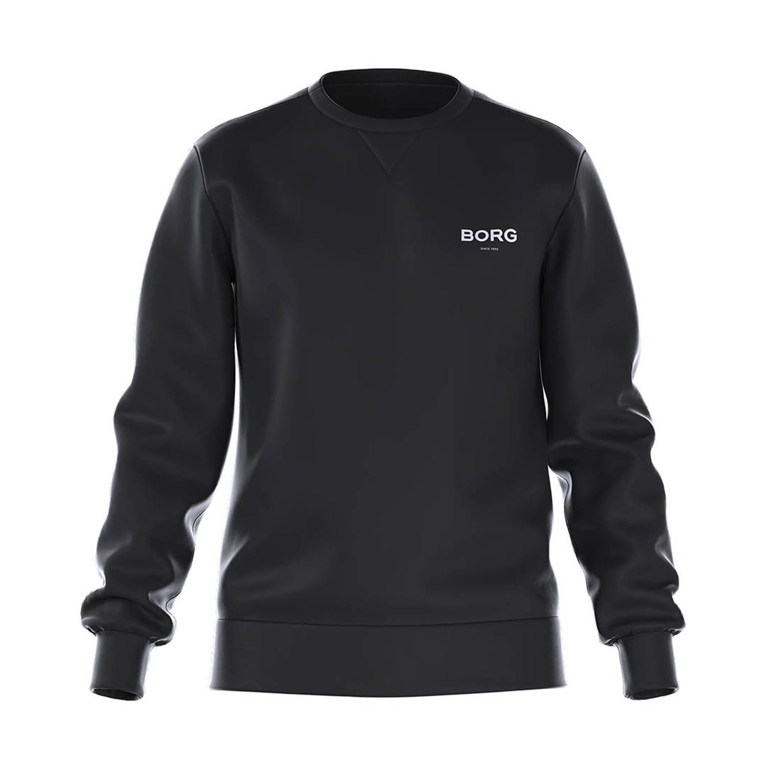 Björn Borg Logo Crew - Sporttruien - zwart - Mannen