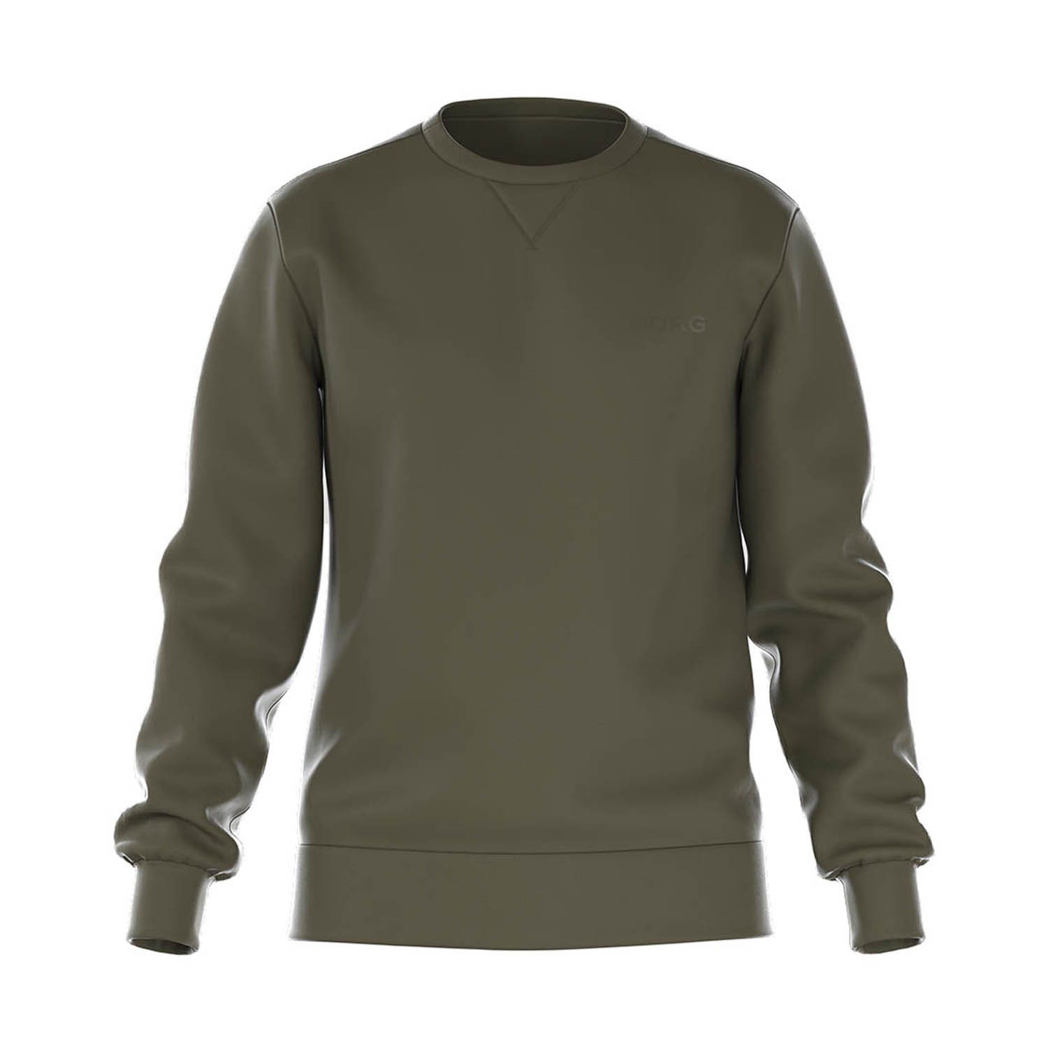 Björn Borg Logo Crew - Sporttruien - groen - Mannen