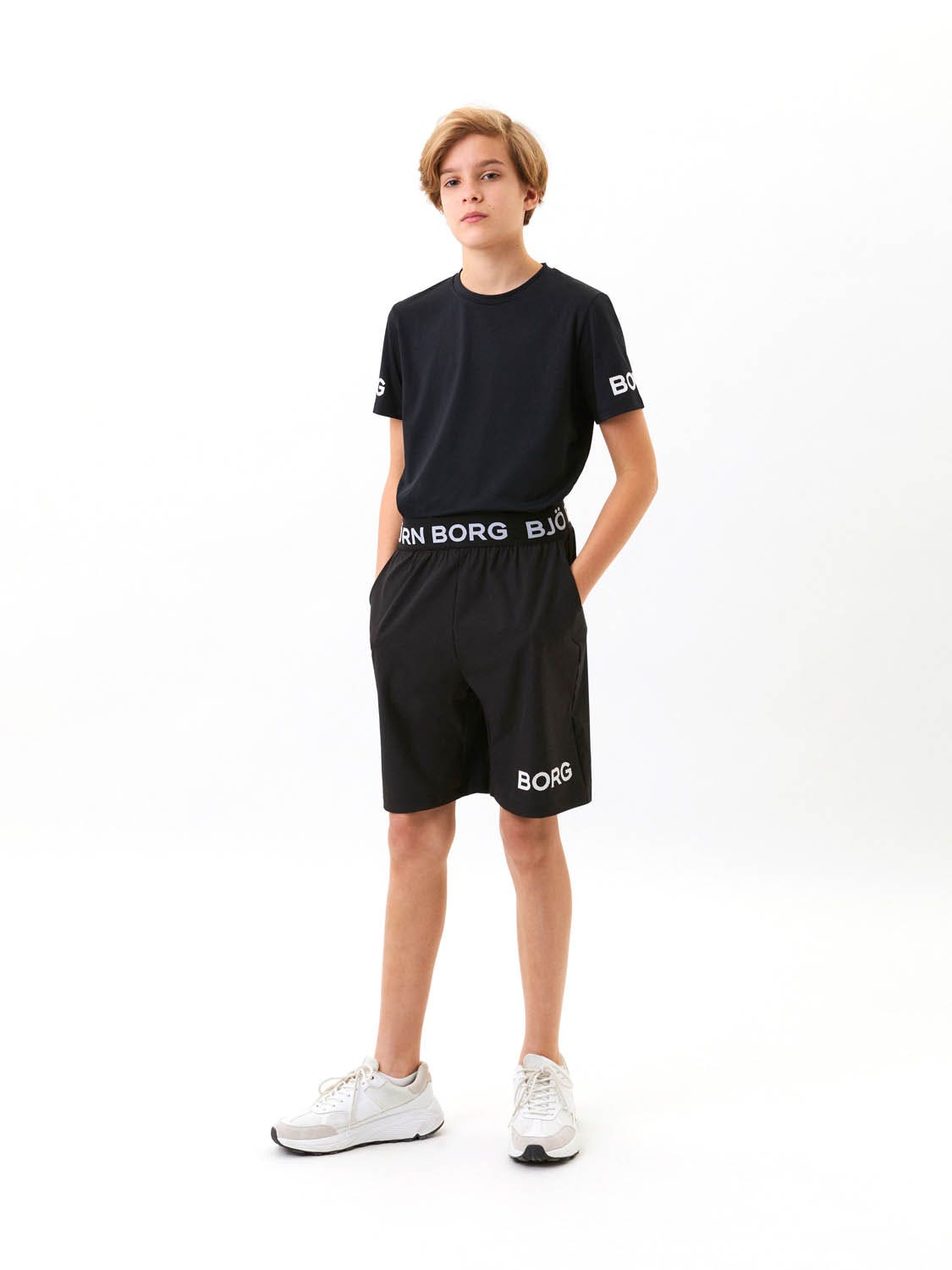 Björn Borg Short - Sportbroeken - zwart - Jongens
