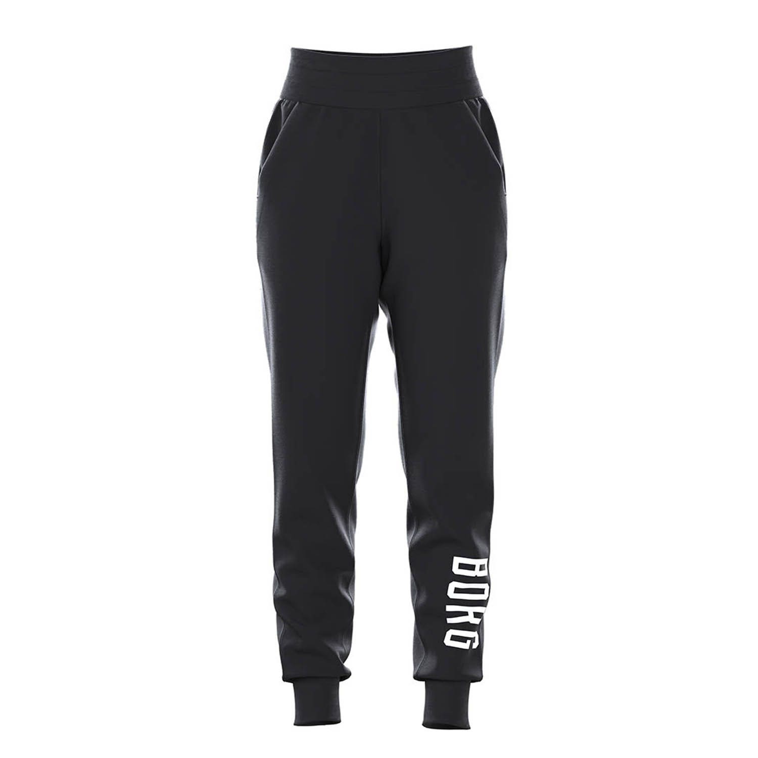 Björn Borg BB Logo Leisure -  Jogginbroek - Broek- Bottom - Dames - Maat M - Zwart