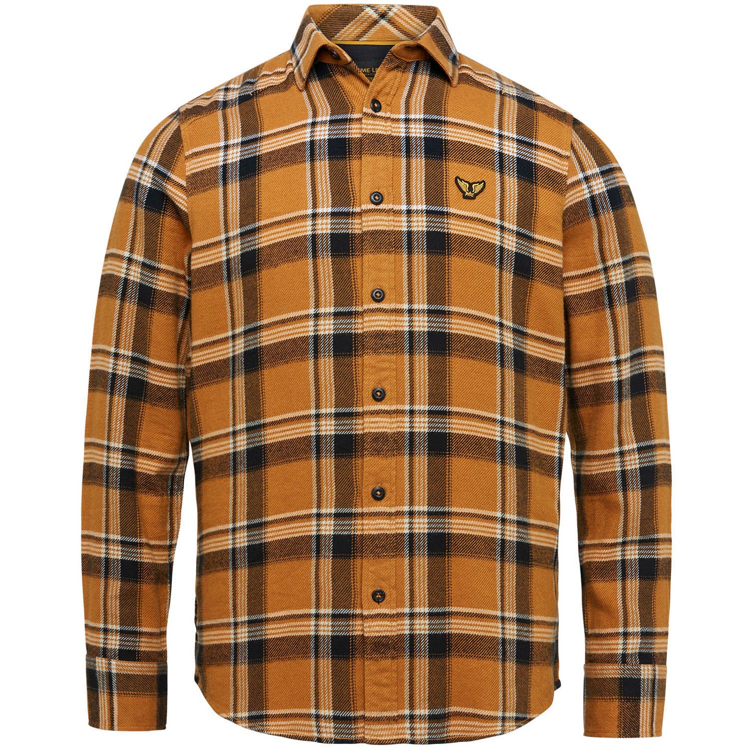 Pme Legend Long Sleeve Shirt Cotton Heavy Twill