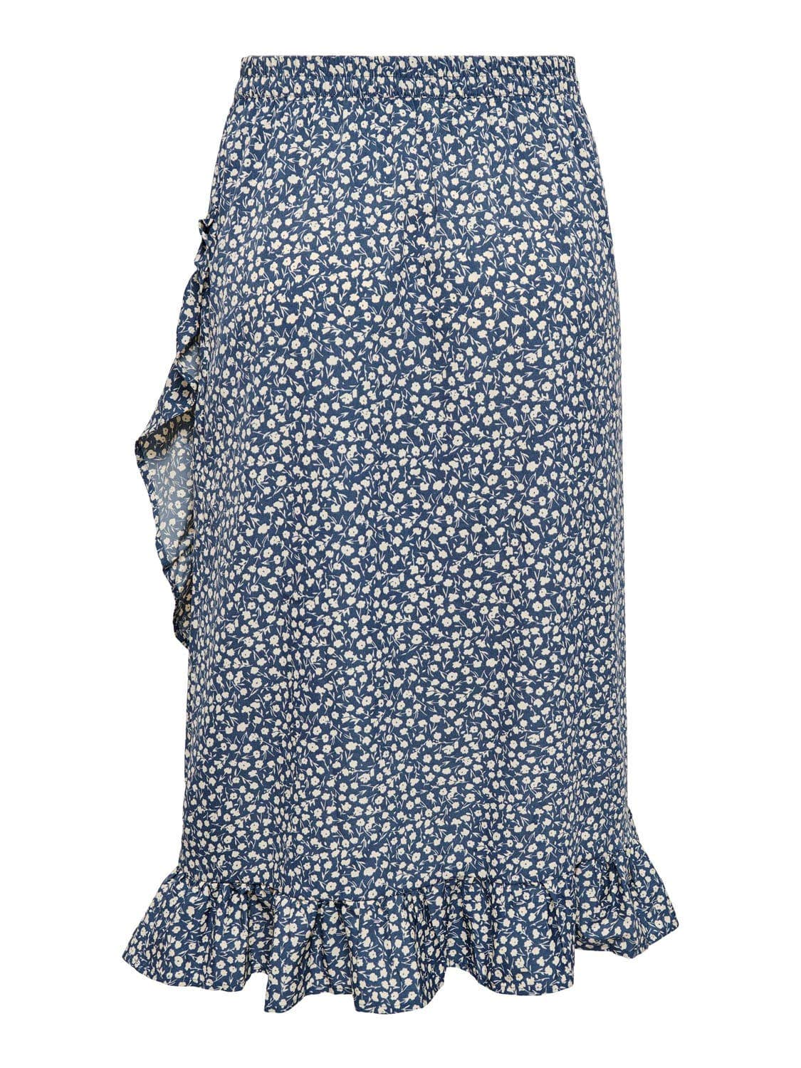 ONLY ONLOLIVIA LONG WRAP SKIRT WVN NOOS Dames Rok - Maat L