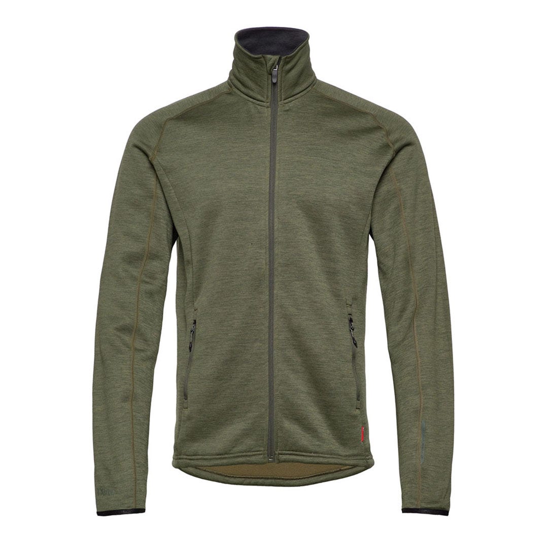 Tenson tenson txlite midlaye zip skivest groen heren