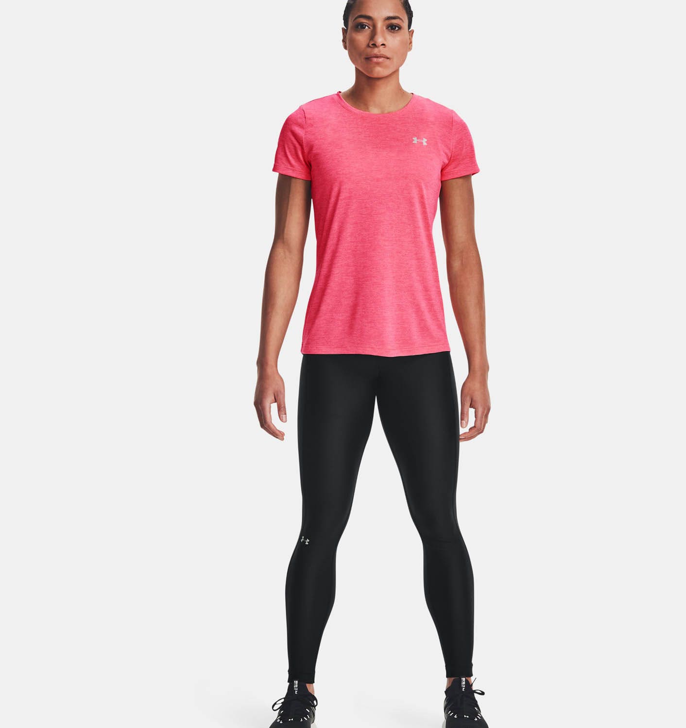 Under Armour Tech SSC Twist Sportshirt Dames - Maat M