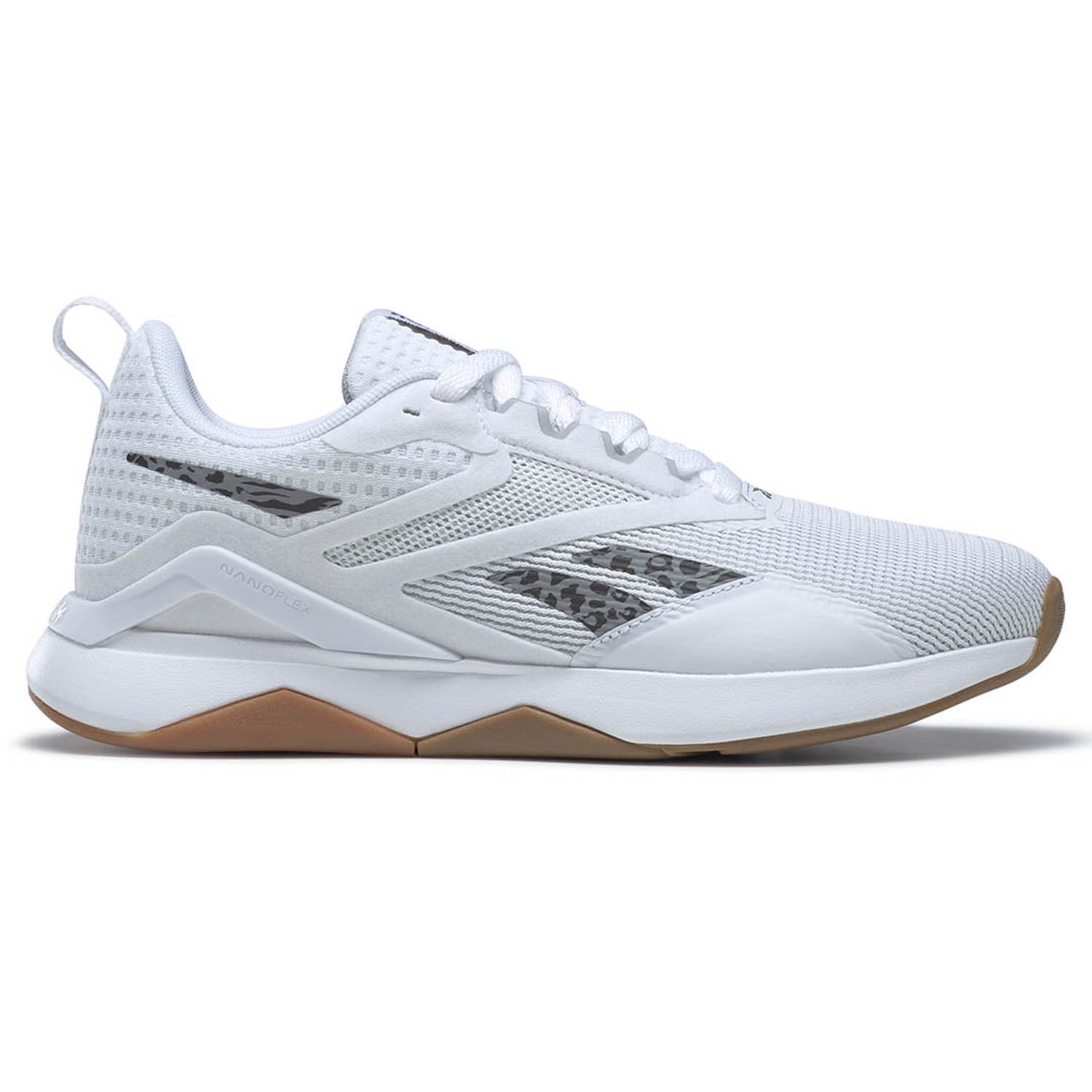 REEBOK Nanoflex V2 Trainingschoenen - Ftwr White / Core Black / Rubber Gum-03 - Dames - EU 37.5