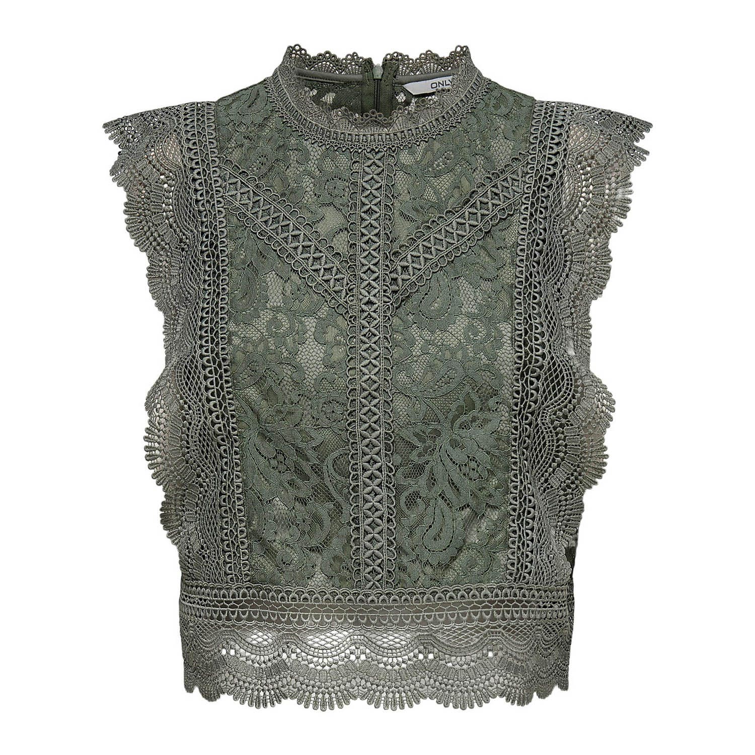 ONLY ONLKARO S/L LACE TOP NOOS WVN Dames Top - Maat XL