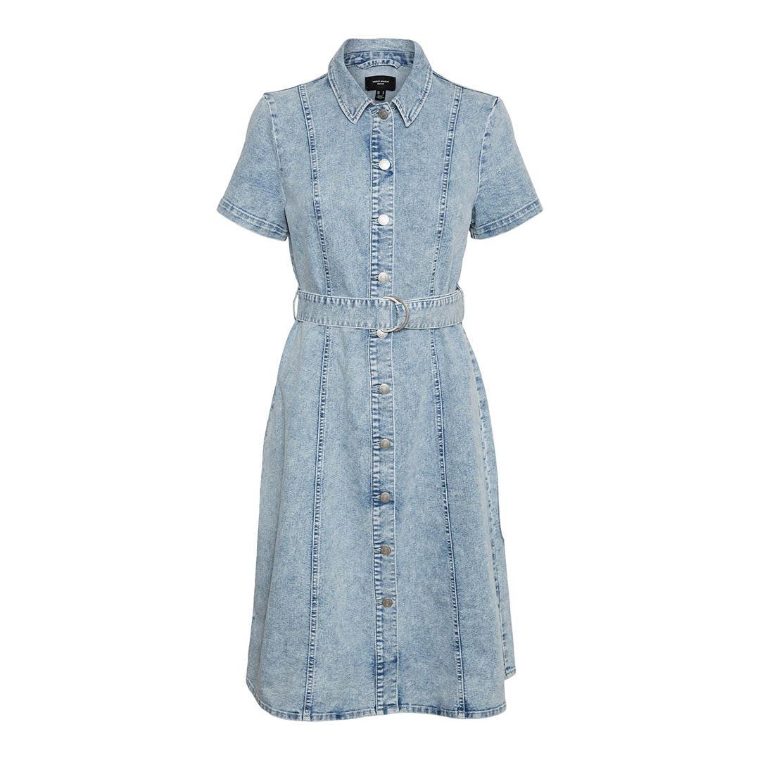 Vero Moda Sayla Belt Denim Dress