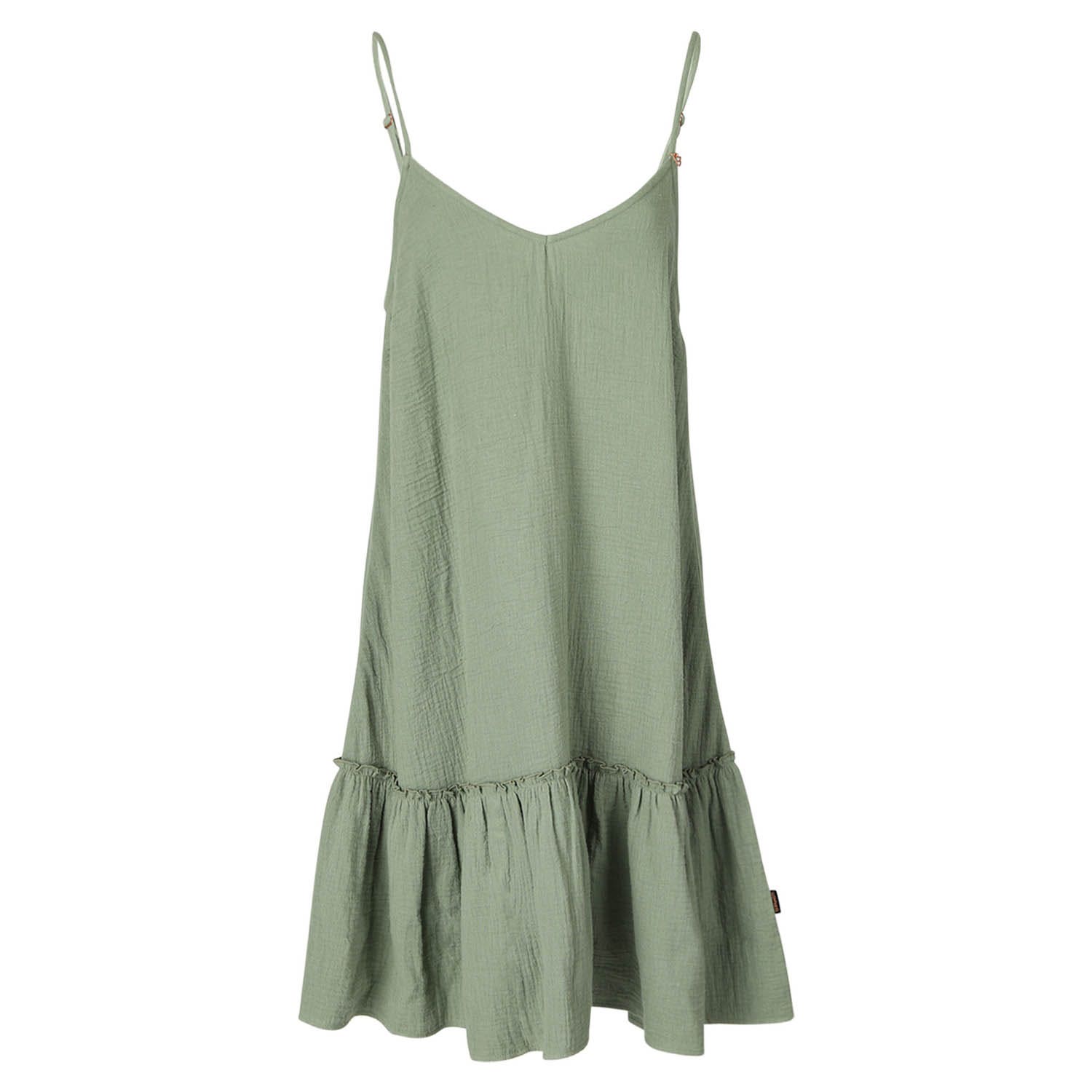 Brunotti Nami-Waffle Dames Jurk | Groen - M
