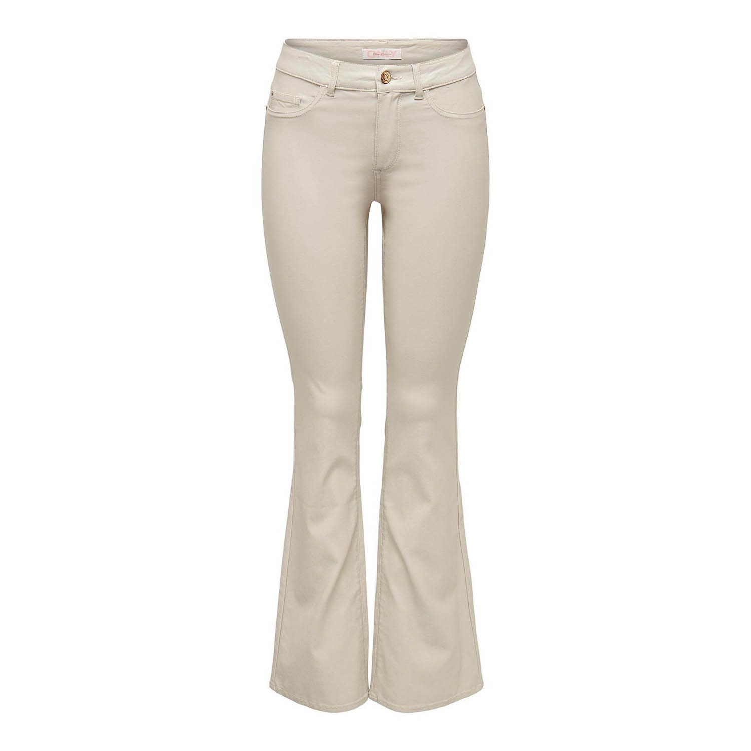 Only Blush-nya Mid Flared Pants