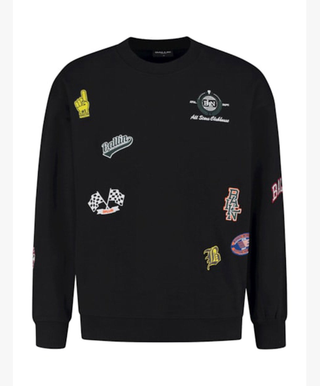 Ballin Crewneck With Embroidery Pathes