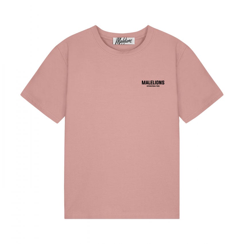 Malelions Tribe T-Shirt Dames Roze