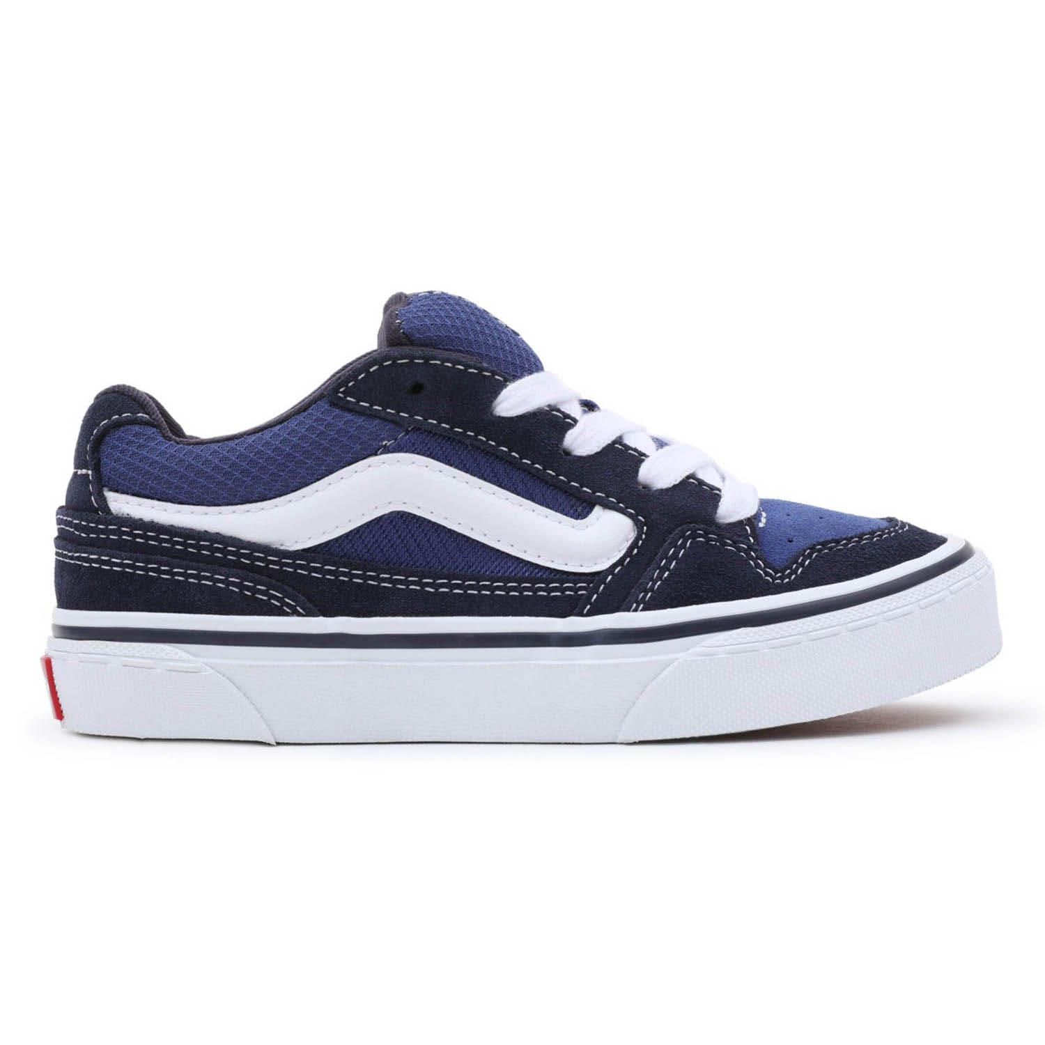VANS Jongens Caldrone Suede/Mesh Navy BLAUW 37