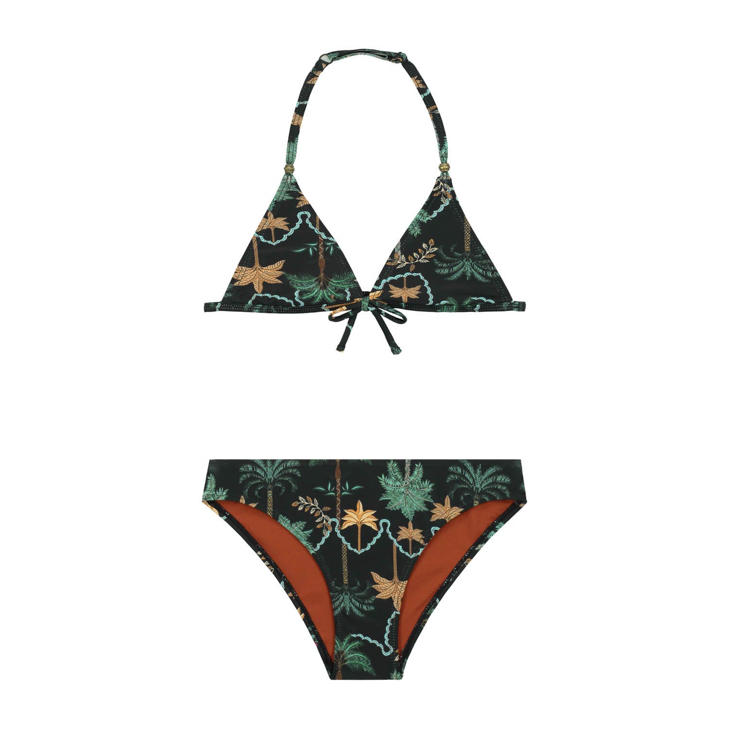 Shiwi Girls Lizzy Bikini Set Jaipur Palm