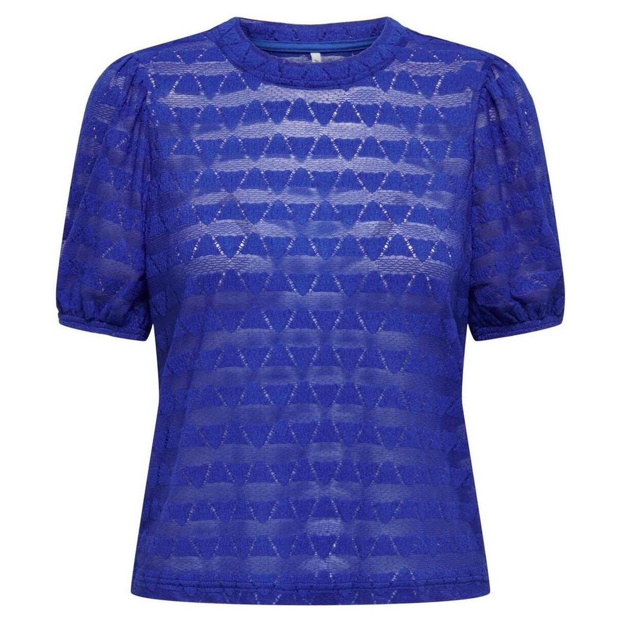 Only T-shirt Onlsarah 2/4 Top Cs Jrs 15291937 Dazzling Blue Dames Maat - XS