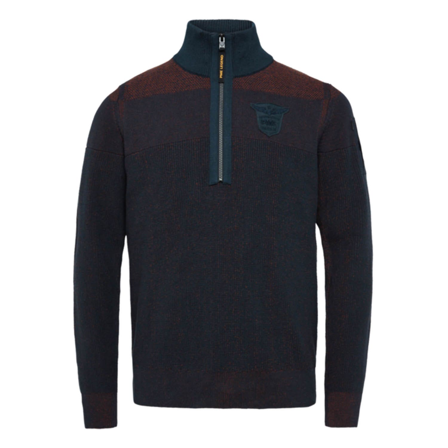 Katoenen Half Zip Pullover