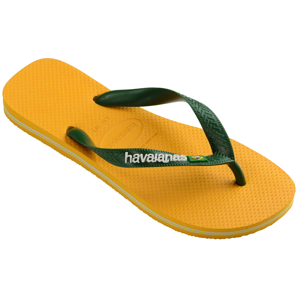 Havaianas Brasil Logo Flip Flops