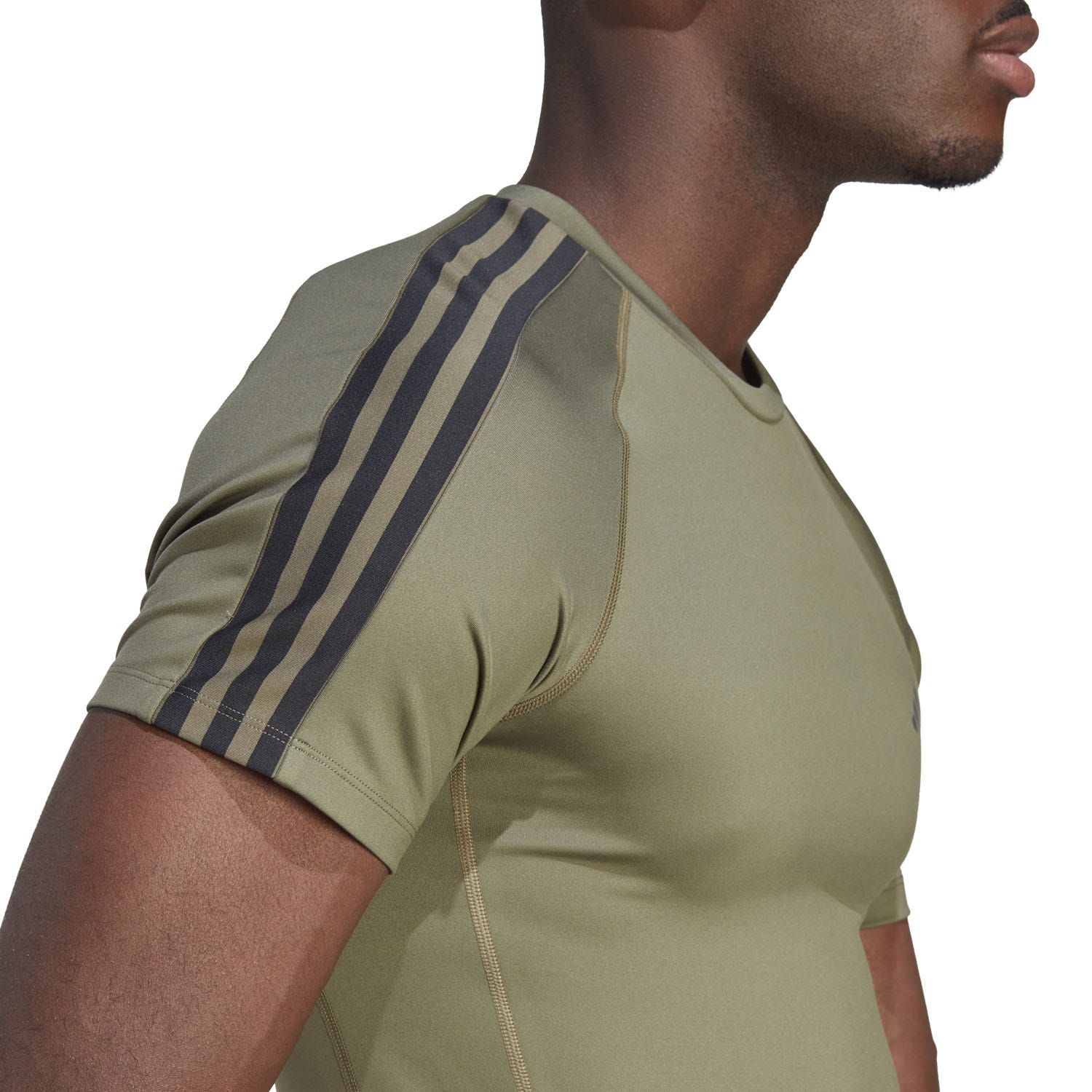 Adidas Techfit 3-stripes Training T-shirt