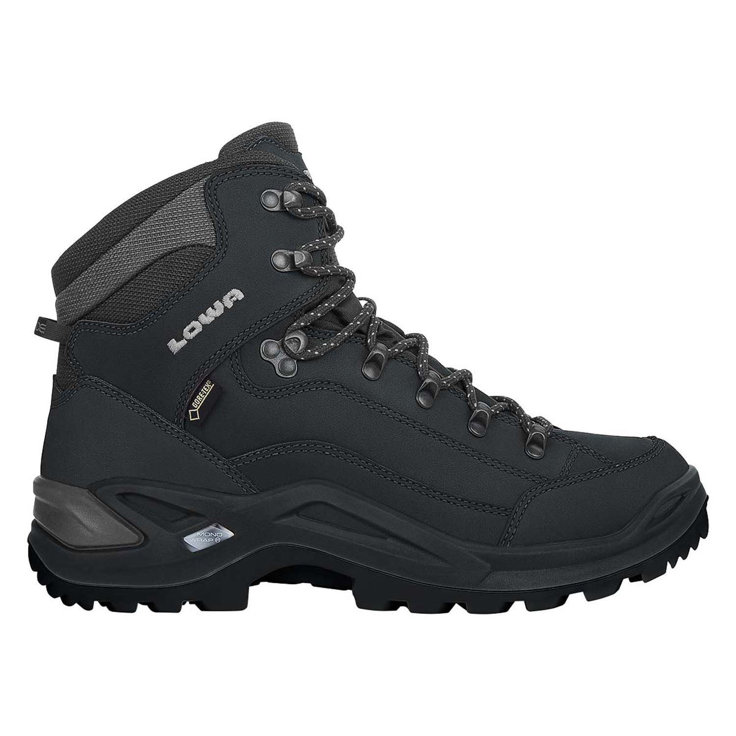 Lowa Renegade GTX Mid  Wandelschoenen - Maat 37.5 - Vrouwen - zwart/donker grijs