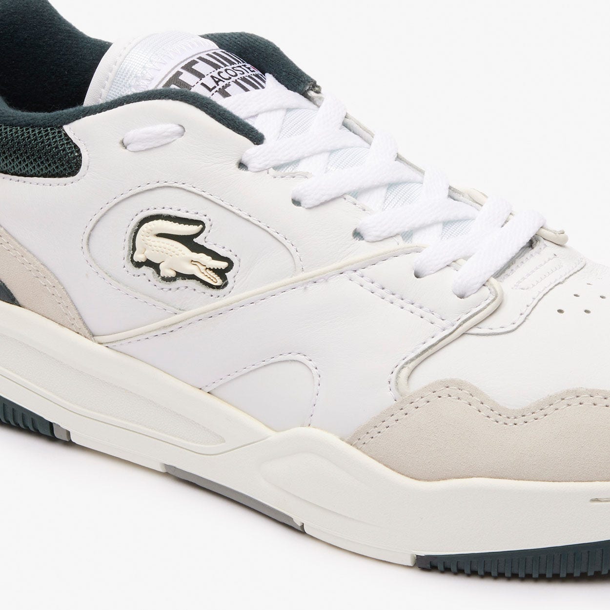 Lacoste Lineshot 746SMA00881R5 Wit / Beige-41 maat 41
