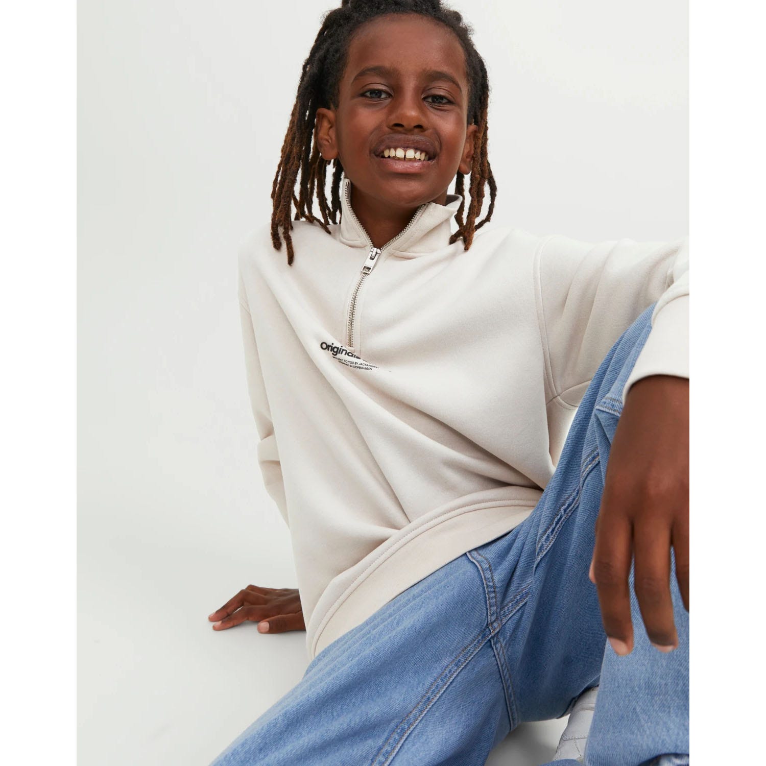 Jack&Jones Kids Bedrukt Sweatshirt Voor Jongens