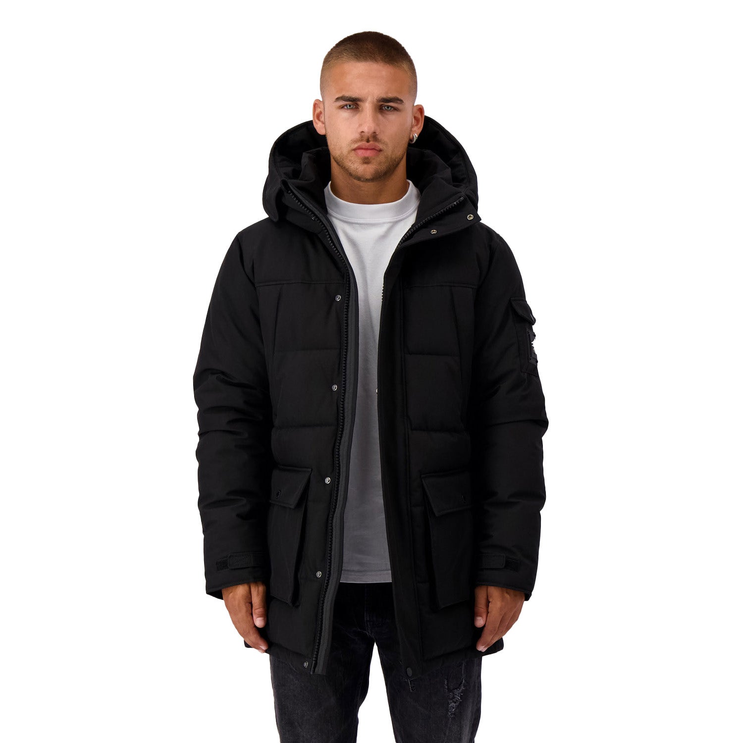 Black Bananas Commander Parka Jacket