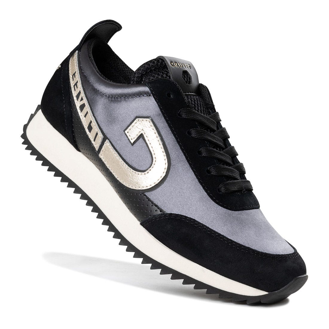 Cruyff Domenica Walk Lage sneakers - Dames - Zwart - Maat 38