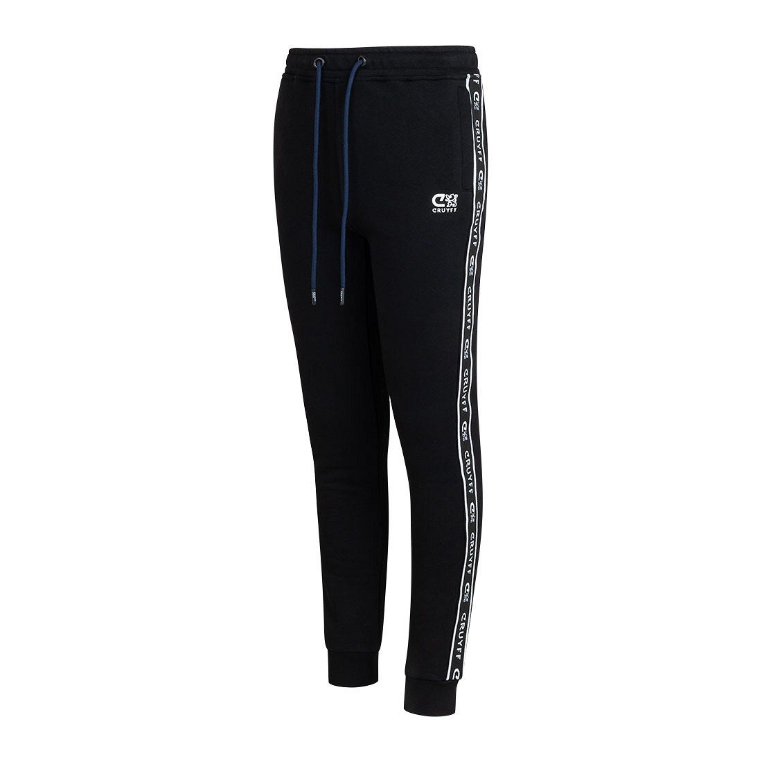 Cruyff Joggingbroek Xicota Black/White - Maat 152